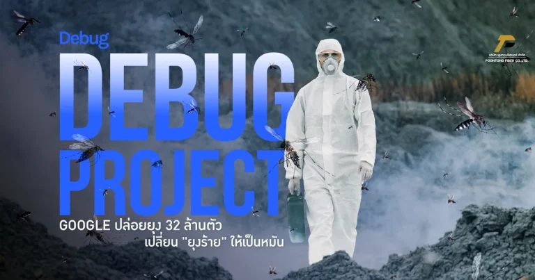 banner เปลี่ยน “ยุงร้าย” ให้เป็นหมัน เบื้องหลัง Google ปล่อยยุง 32 ล้านตัว